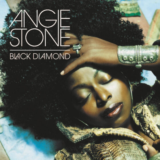 Cover of Angie Stone’s debut album Black Diamond, featuring the hit 'No More Rain (In This Cloud)